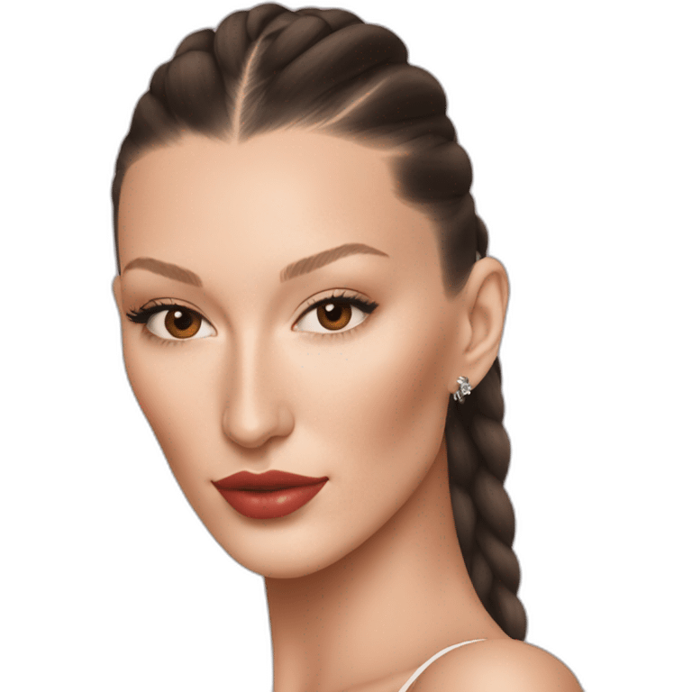 Bella hadid emoji