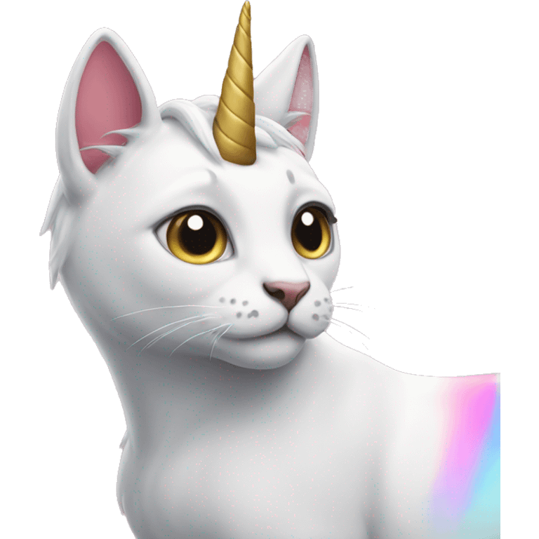 Cat unicorn emoji