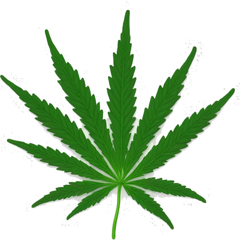 cannabis bud emoji