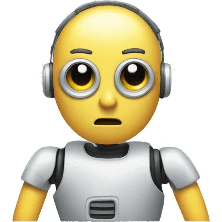 Confused chatbot  emoji