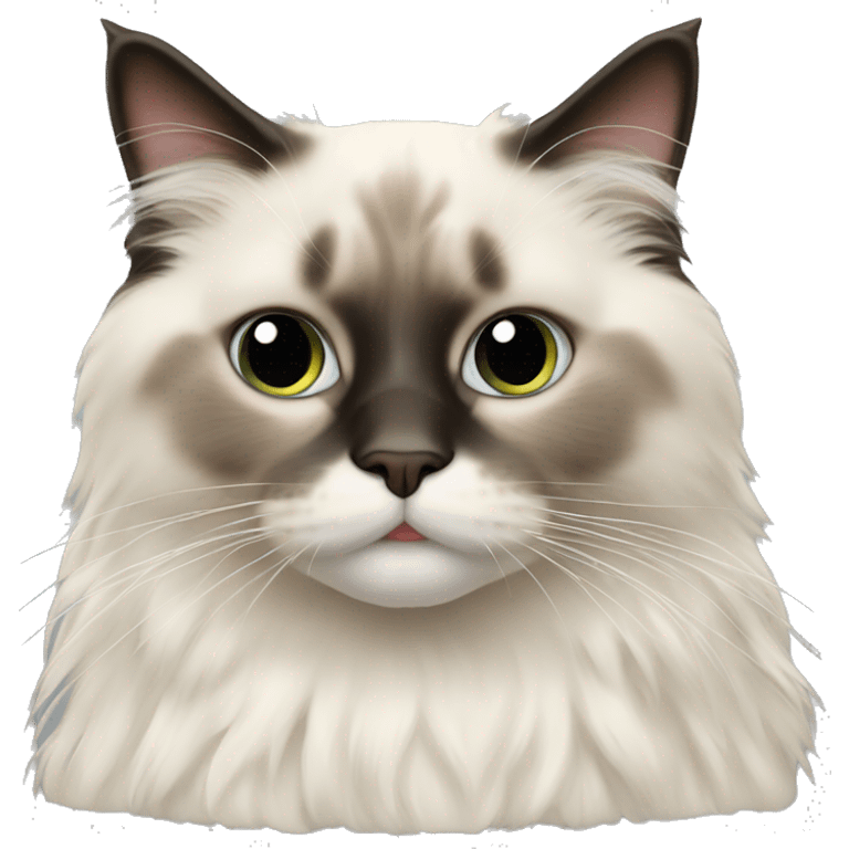 Ragdoll cat emoji