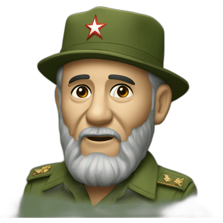 Fidel Castro emoji