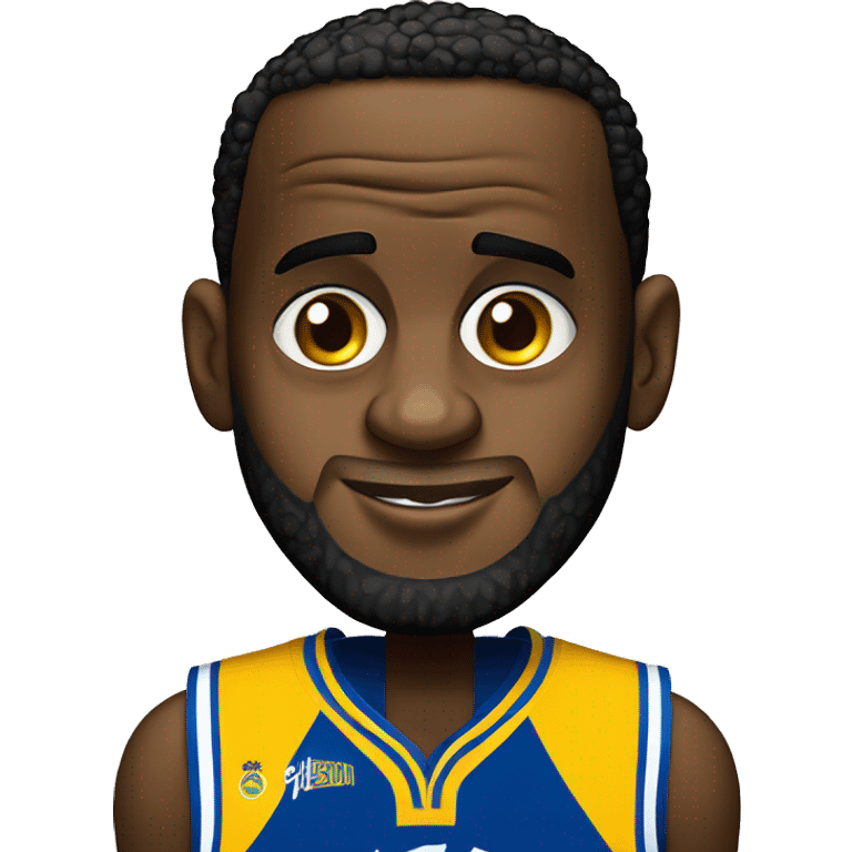 LeBron James with a Maccabi Tel Aviv jersey emoji