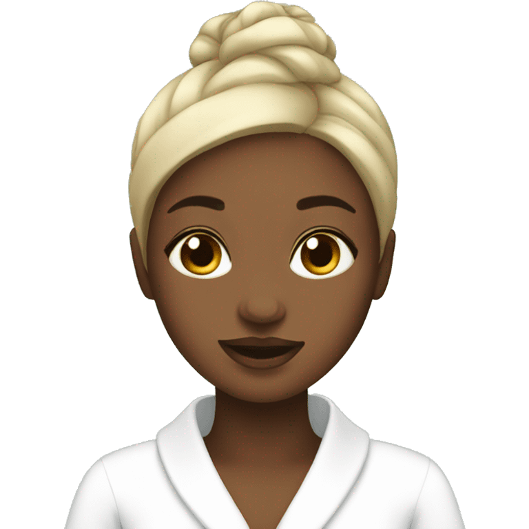 Girl spa day  emoji