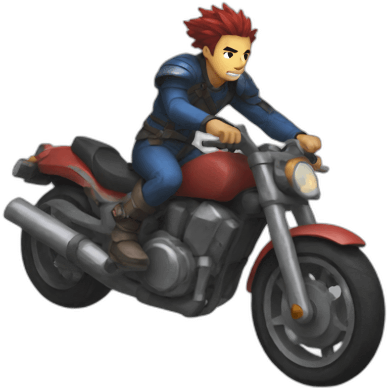 yasuo riding a bike emoji