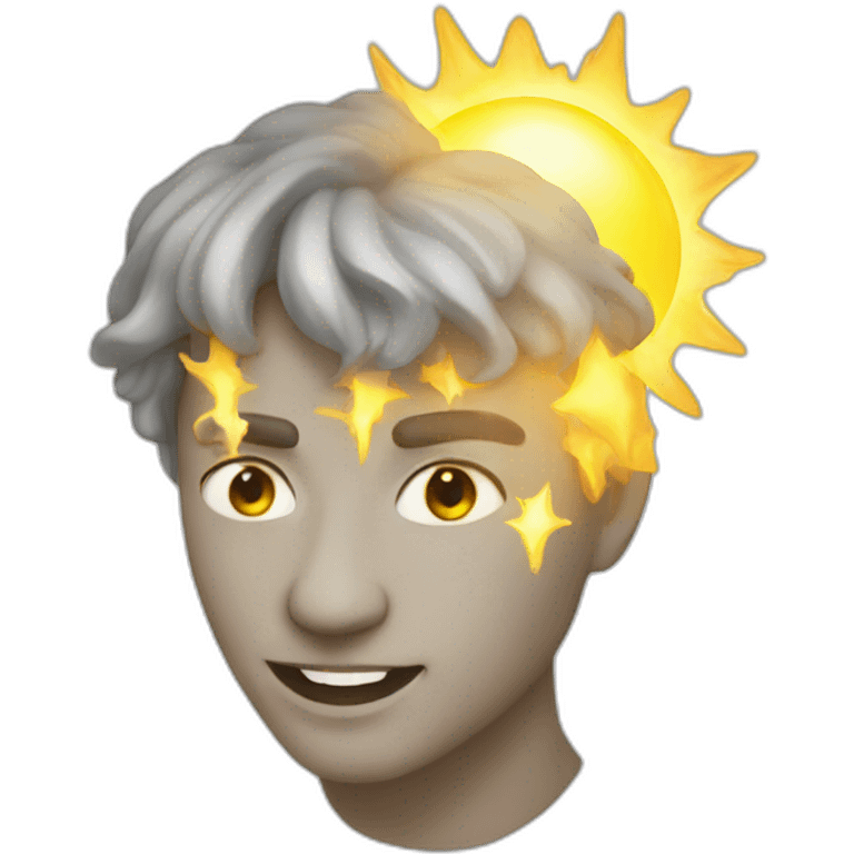 Sol brillando emoji