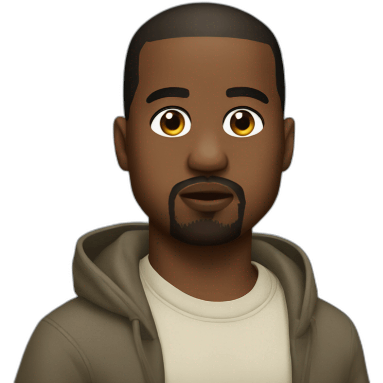 cute kanye west emoji