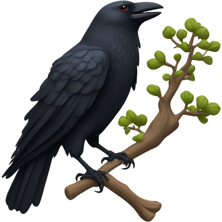 Crow hunting  emoji