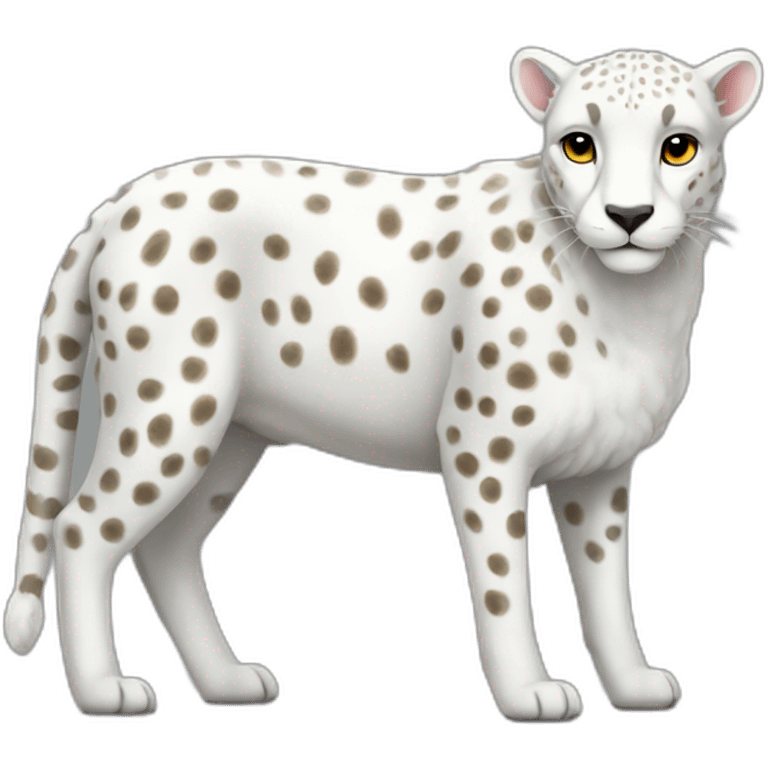 white cheetah-sheep emoji