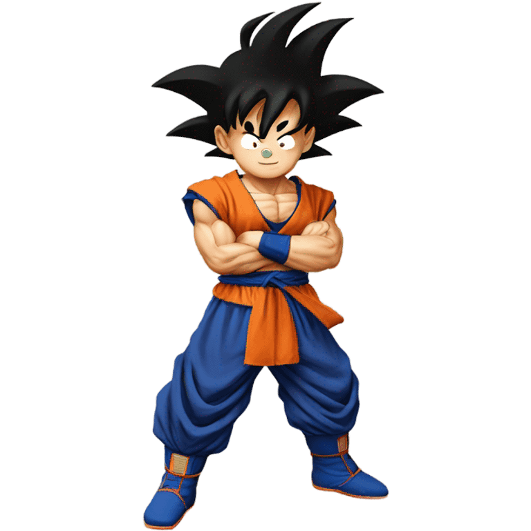 Goku from dragon ball z emoji