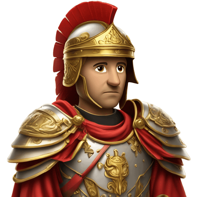 Gladiator  cardinal in Roman armor  emoji