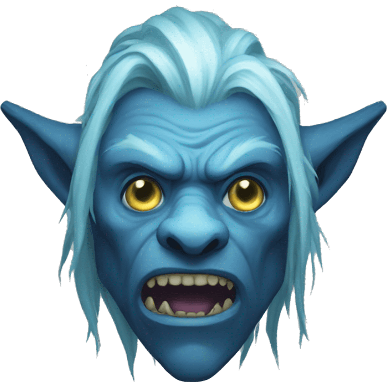 spectral giant blue firbolg surprised emoji