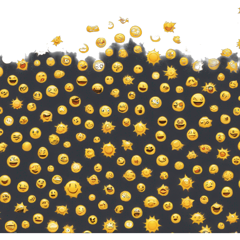 simple sun emoji