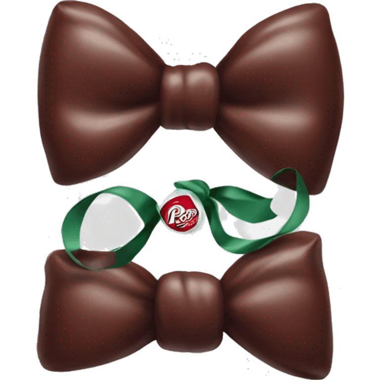 Dr Pepper with a bow emoji