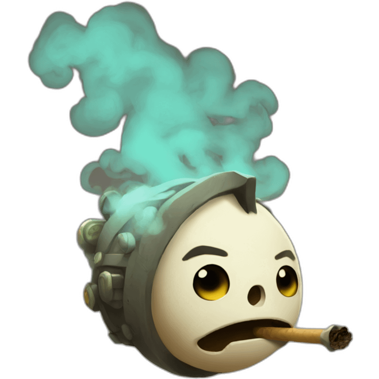 Smoke in dofus theme emoji