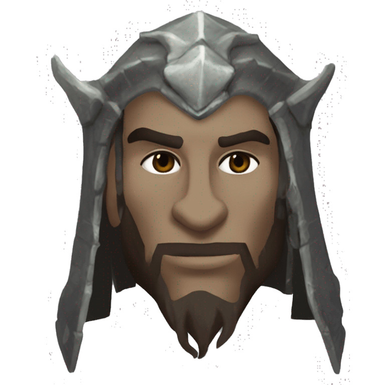 Skyrim Dragonborn Giga Chad emoji