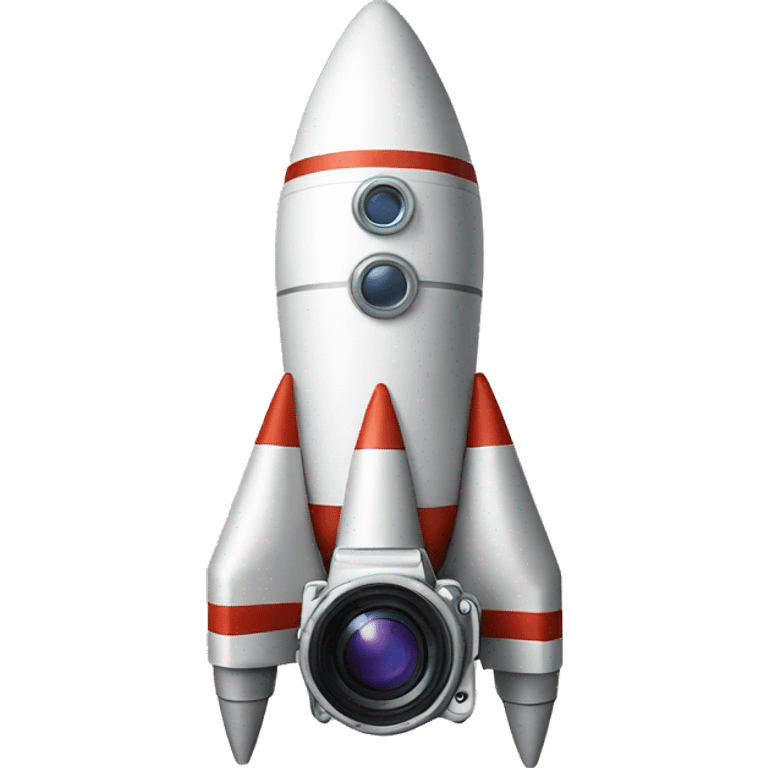 Rocket with Camera  emoji