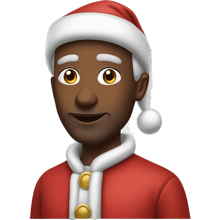 Skinny Santa Claus ￼ emoji