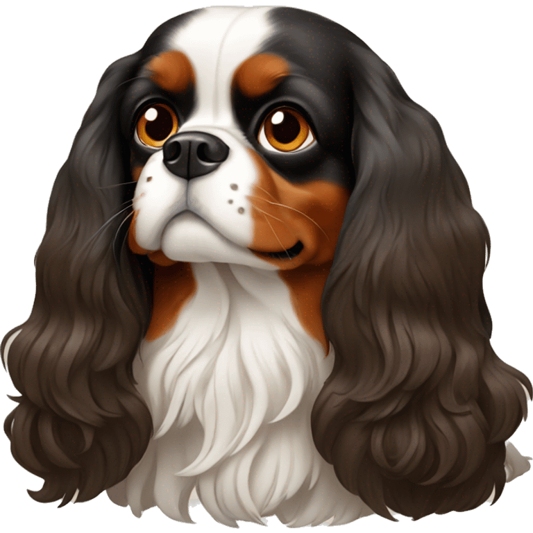 King Charles spaniel emoji