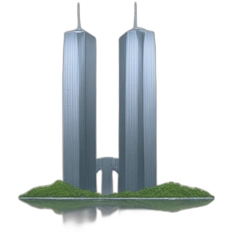 Twin tower emoji