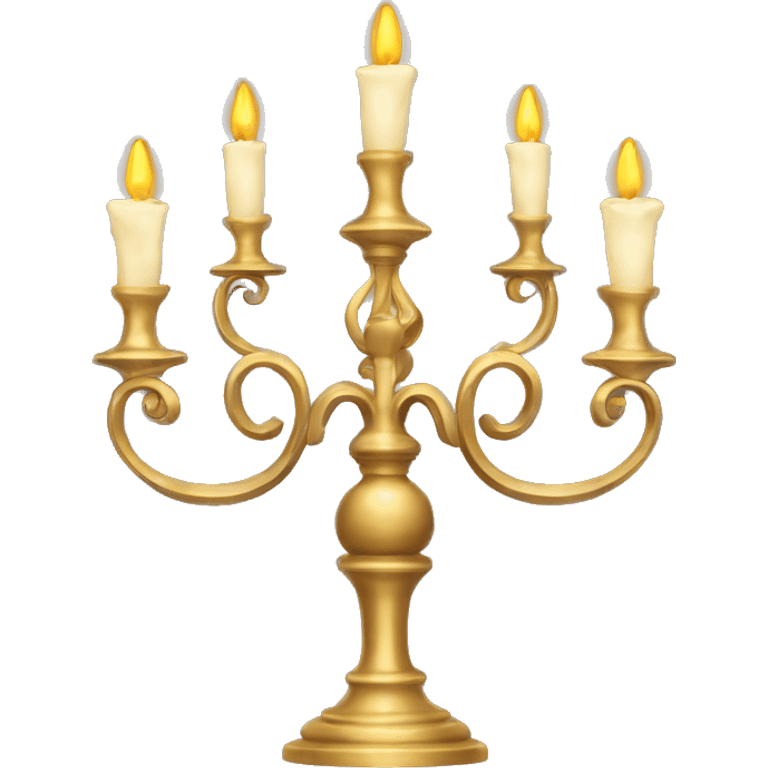 Fancy candelabra emoji