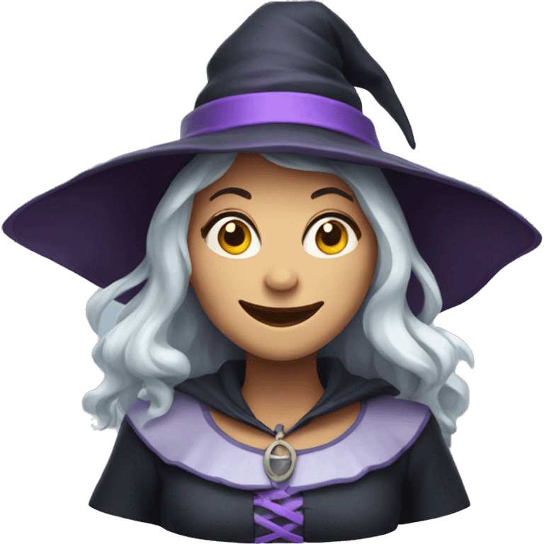 happy witch emoji