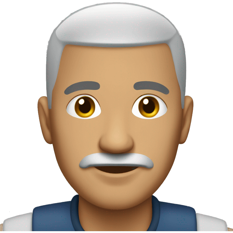 male custodian bald mexican emoji