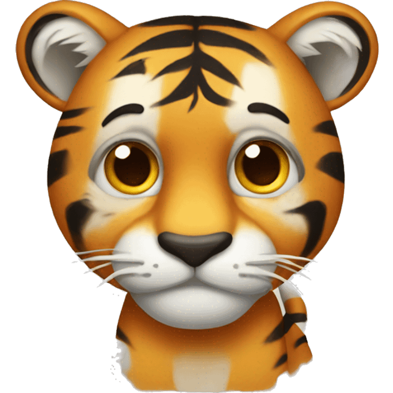 kind tiger emoji