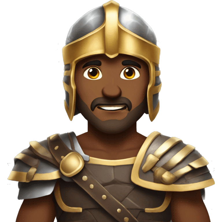 male gladiator fantasy emoji