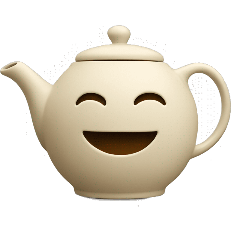 teapot tea mug beige emoji