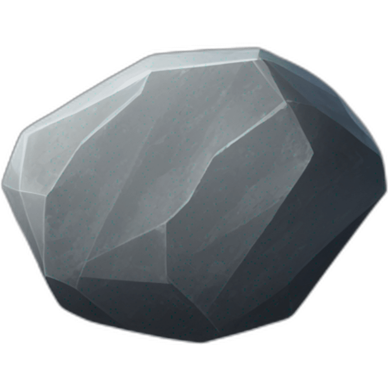 diorite, in the form of a rock emoji