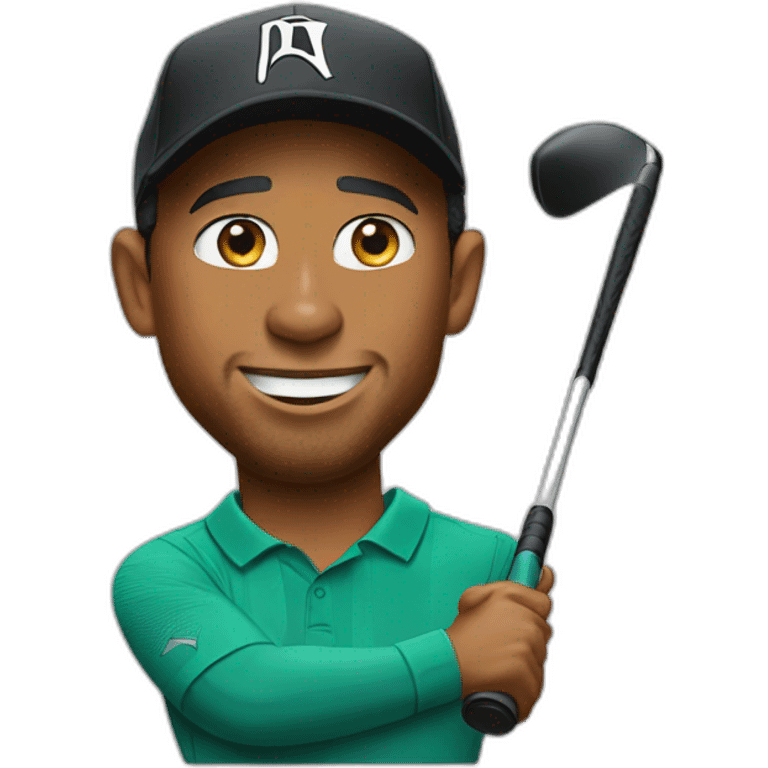 Tiger woods emoji