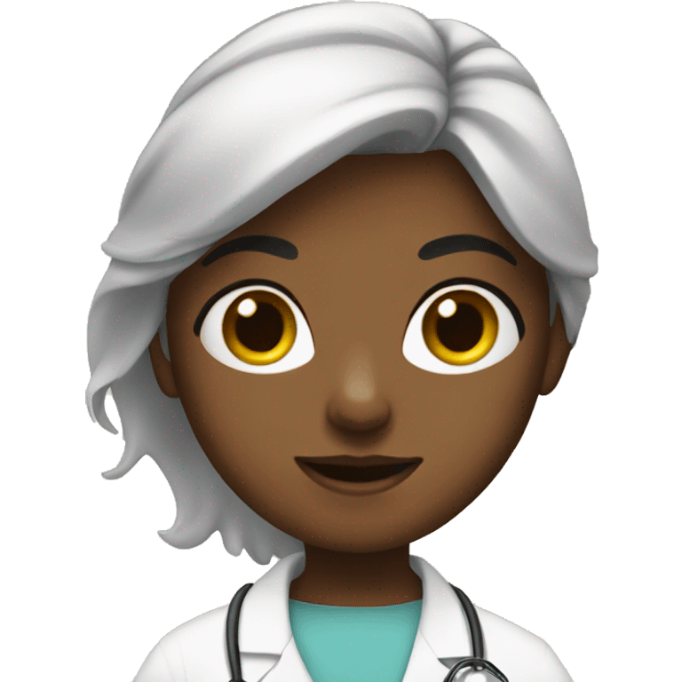 girl doctor emoji