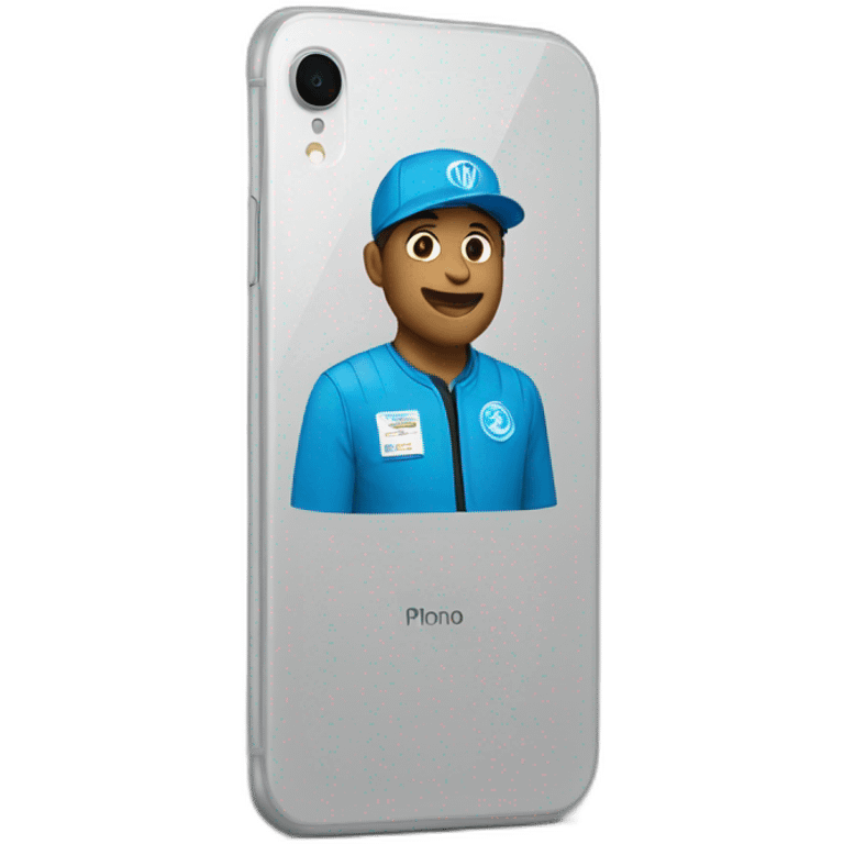 Un iPhone XR  emoji