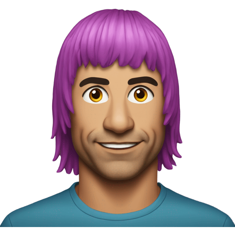 Joe Rogan with a wig emoji