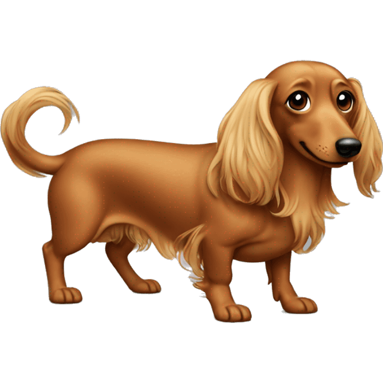 Long haired chaweenie emoji