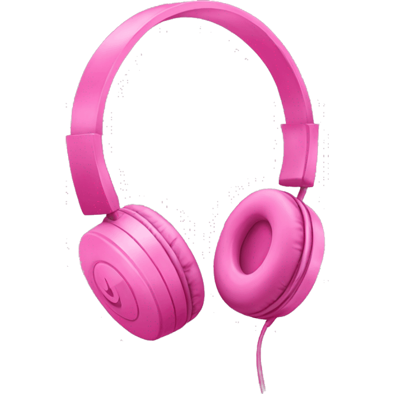 pink headphones emoji