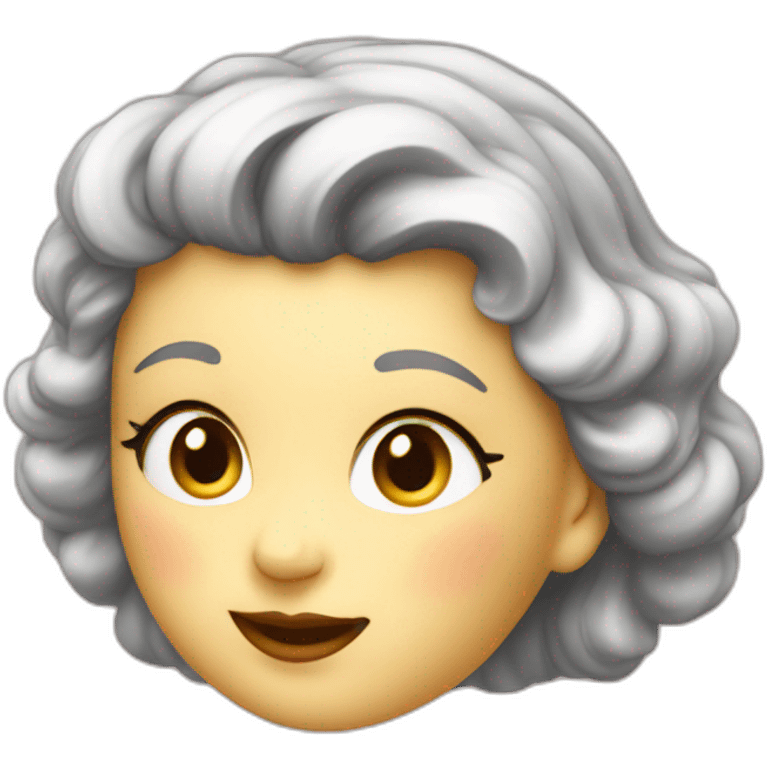 1940 woman pole emoji