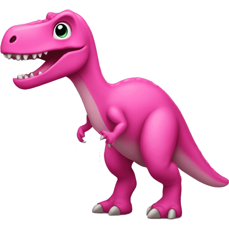 pink dinosaur  emoji