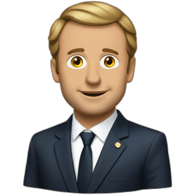 sala avec macron  emoji