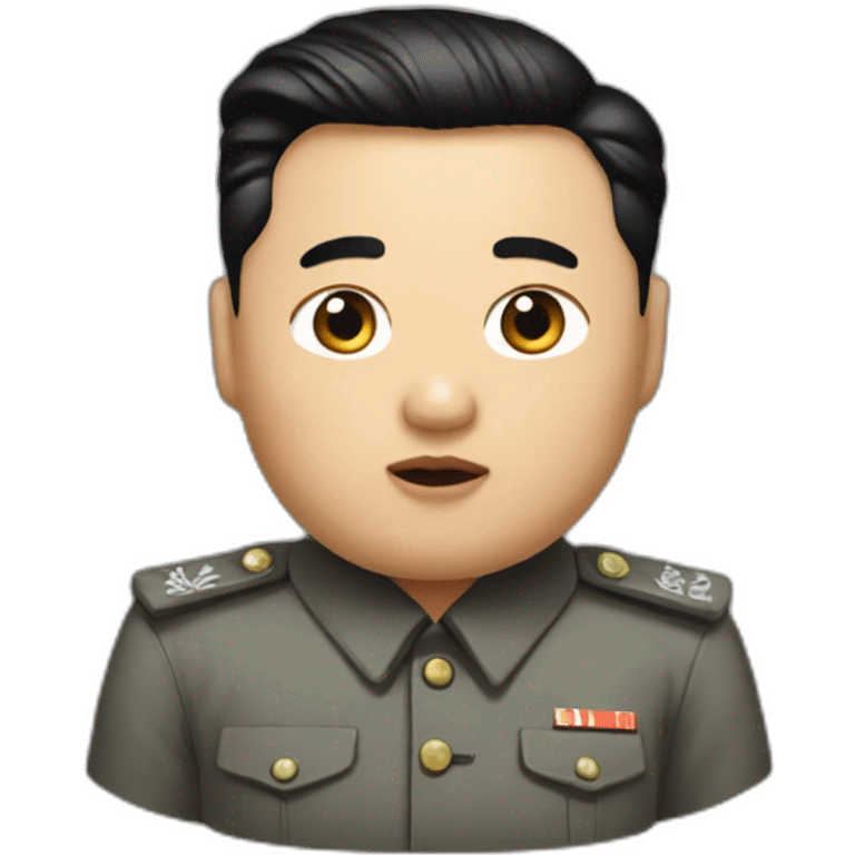 Kim Jung un emoji