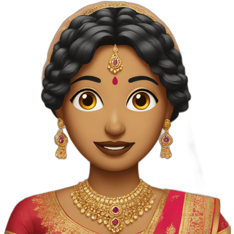 indian bride emoji