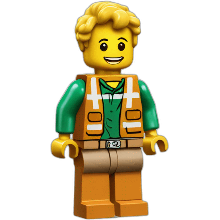 Lego minifig emoji