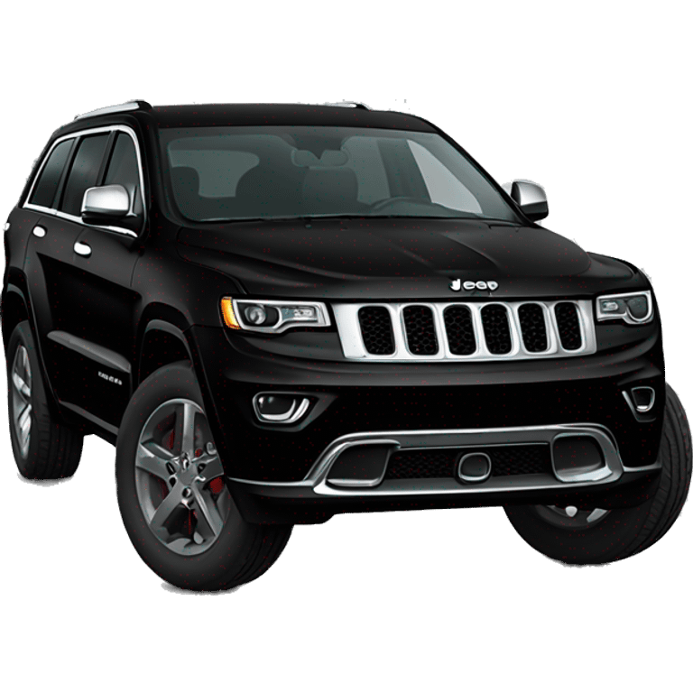 a black 2024 jeep grand cherokee emoji