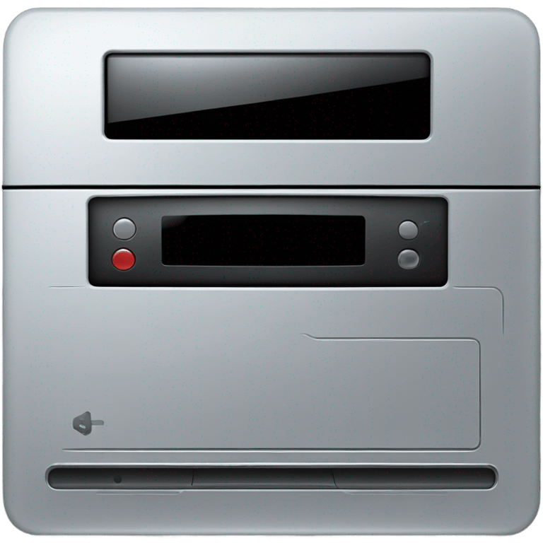 dvd player silver emoji