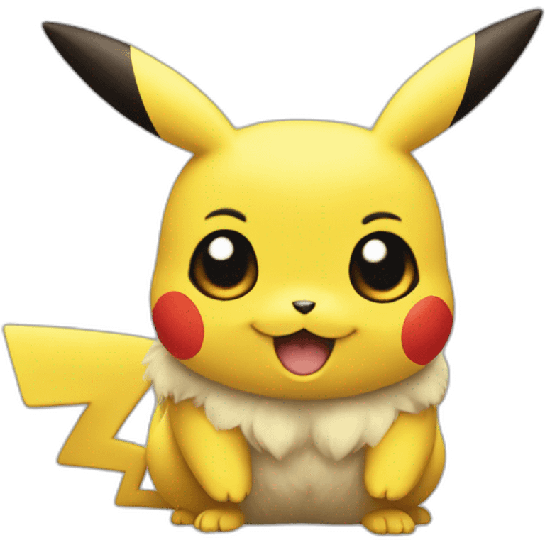 Pikachu mignon emoji