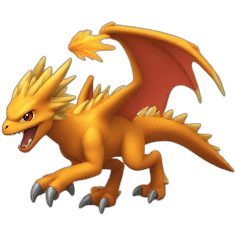 Pokémon dracofeu emoji