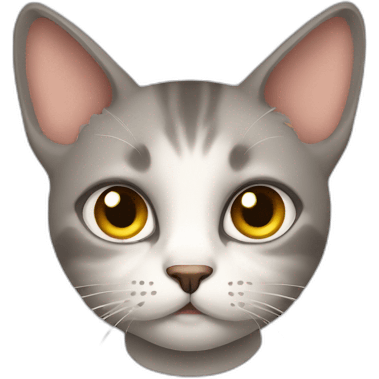 suspicious cat emoji