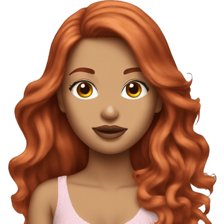 Victoria secret redhead emoji