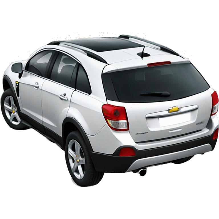 realistic back Chevrolet captiva  emoji